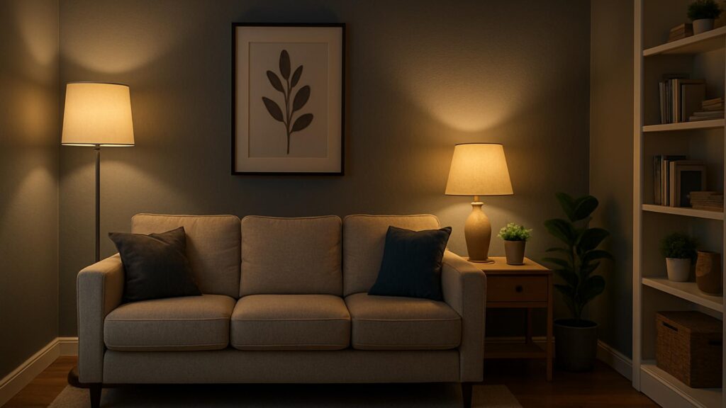 light a space without natural light