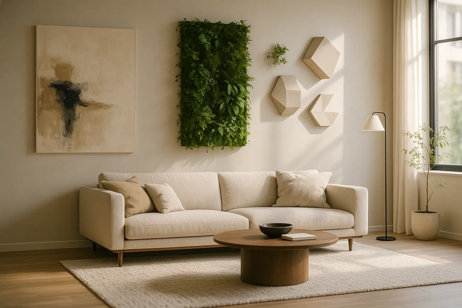 5 original ways to decorate a large wall without o 1 0 44891